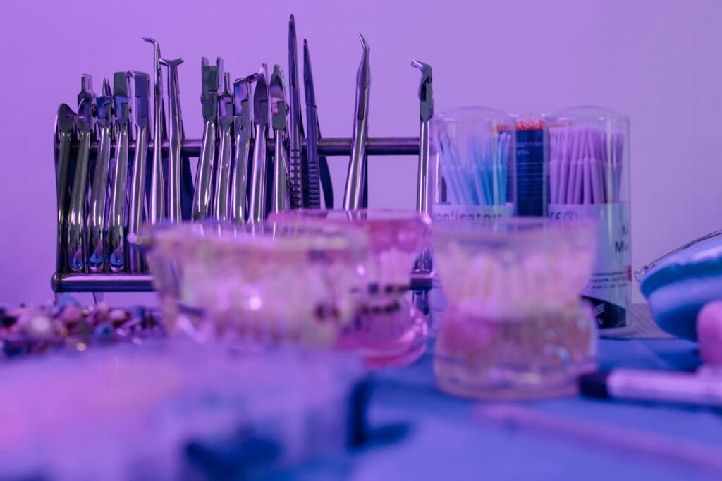 Close-up Photo of Dental Tools